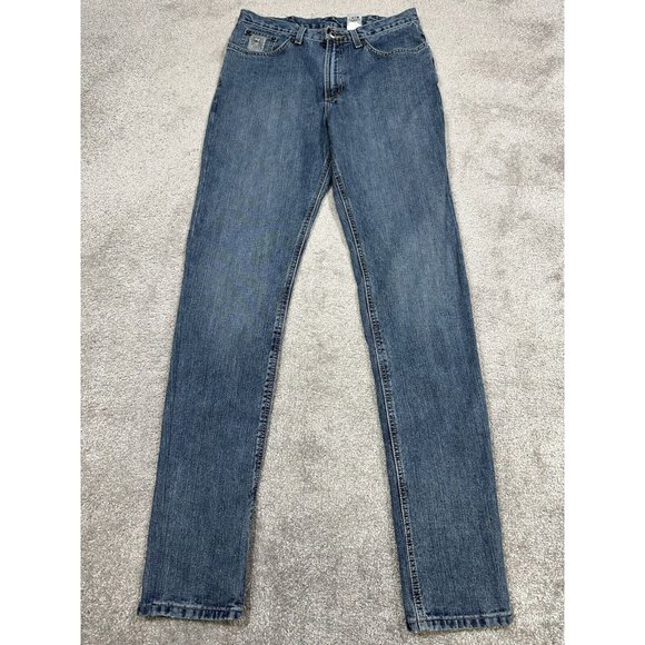 Cinch Other - Cinch Jeans Mens 32x36 Blue Straight Slim Fit Silver Label Denim Western Cowboy
